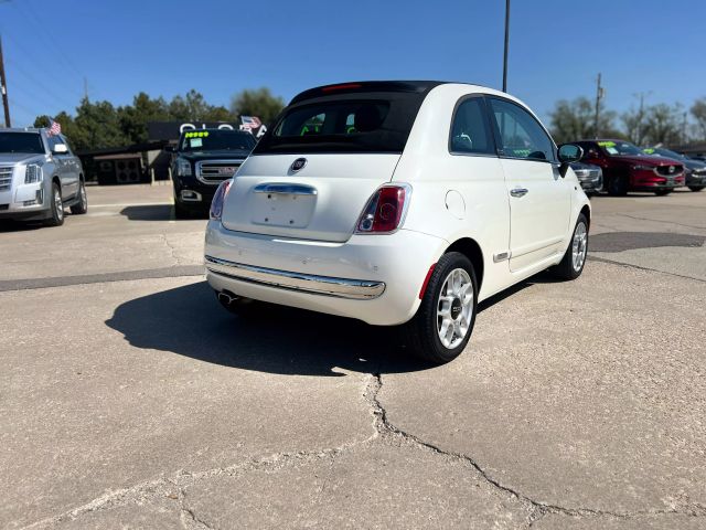2012 FIAT 500 CONVERTIBLE 4-CYL, 1.4 LITER 500C LOUNGE CONVERTIBLE 2D