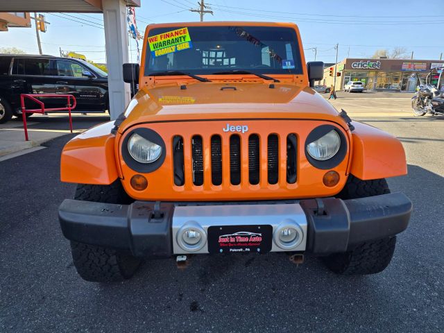 2012 Jeep Wrangler Unlimited Sahara Sport Utility 4d - Image 3