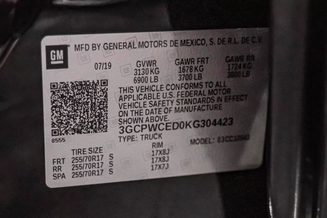 2019 Chevrolet Silverado 1500 Crew Cab Lt Pickup 4d 5 3/4 Ft - Image 55
