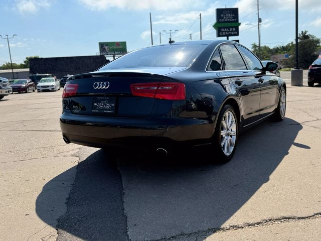 2013 AUDI A6 SEDAN 4-CYL, TURBO, 2.0 LITER 2.0T PREMIUM PLUS SEDAN 4D