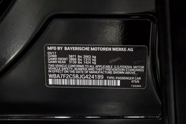 2018 Bmw 7 Series 750i Xdrive Sedan 4d - Image 57