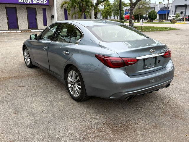 2020 INFINITI Q50 SEDAN V6, TWIN TURBO, 3.0 LITER 3.0T LUXE SEDAN 4D
