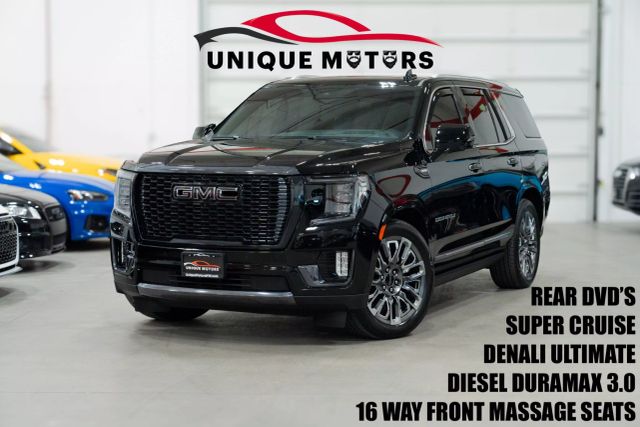 2023 GMC YUKON SUV 6-CYL, TURBO DIESEL, 3.0 LITER DENALI ULTIMATE SPORT UTILITY 4D