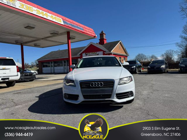 Used 2012 Audi A4 Premium with VIN WAUFFAFL1CN011349 for sale in Greensboro, NC