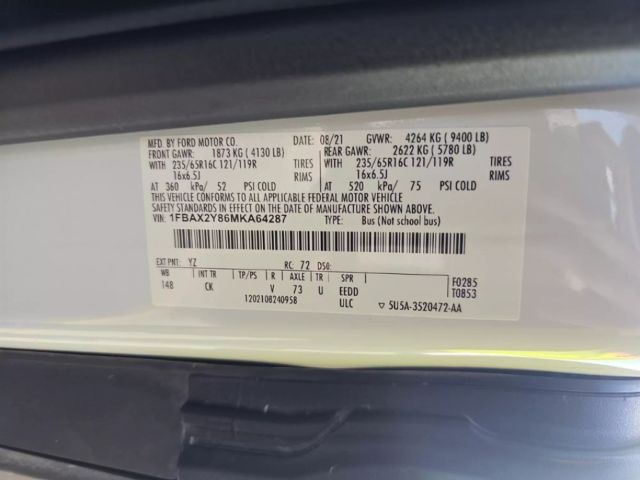 2021 Ford Transit 350 Passenger Van - Image 10