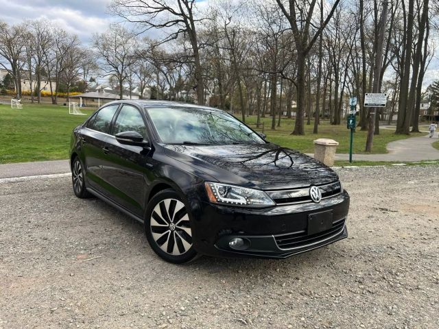 2014 Volkswagen Jetta Hybrid Sel Premium Sedan 4d - Image 1