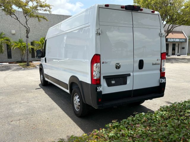 2023 RAM PROMASTER CARGO VAN CARGO V6, VVT, 3.6 LITER 2500 HIGH ROOF VAN 3D