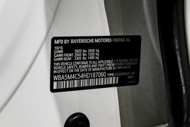 2017 Bmw 5 Series 535i Gran Turismo Xdrive Sedan 4d - Image 59