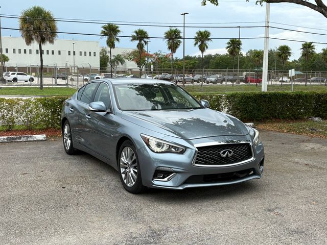 2020 INFINITI Q50 SEDAN V6, TWIN TURBO, 3.0 LITER 3.0T LUXE SEDAN 4D