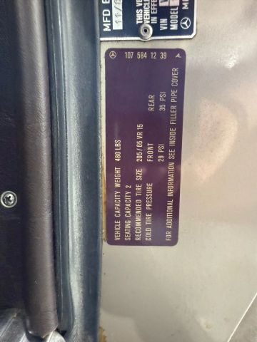 1987 Mercedes-benz 560 Series - Image 247