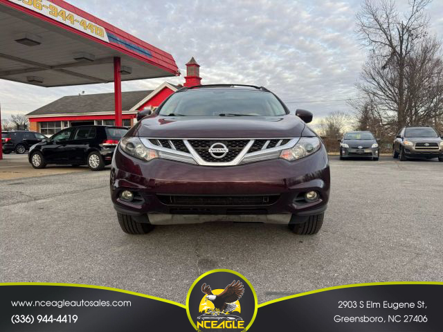 Used 2013 Nissan Murano SL with VIN JN8AZ1MU8DW212245 for sale in Greensboro, NC