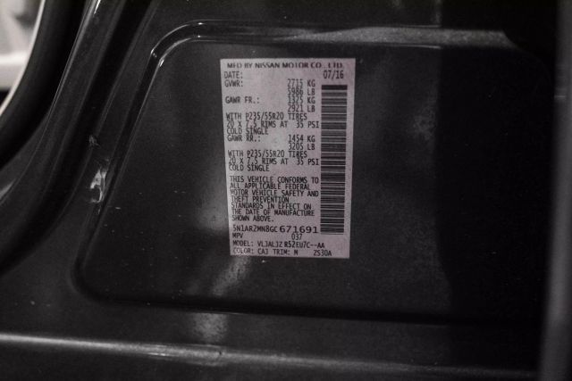 2016 Nissan Pathfinder Platinum Sport Utility 4d - Image 56