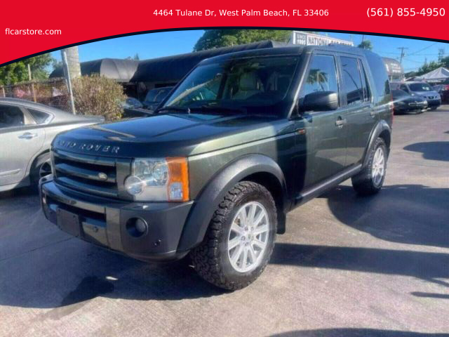 Used 2007 Land Rover LR3 SE with VIN SALAE25437A419065 for sale in West Palm Beach, FL