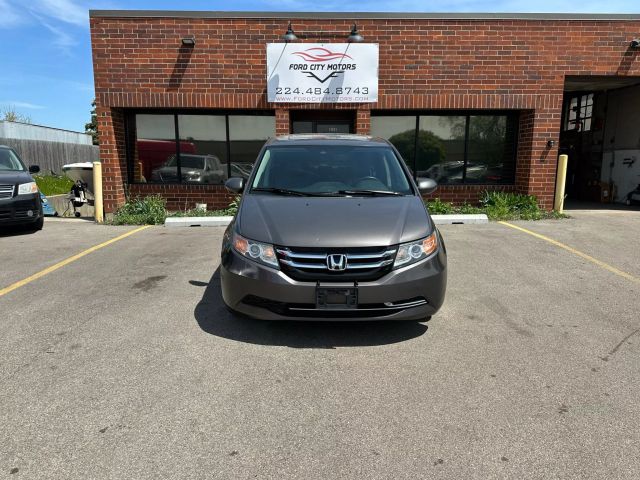 Used 2014 Honda Odyssey EX-L with VIN 5FNRL5H6XEB120479 for sale in Elgin, IL