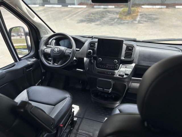 2023 RAM PROMASTER CARGO VAN CARGO V6, VVT, 3.6 LITER 2500 HIGH ROOF VAN 3D