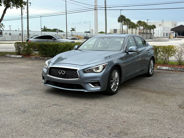 2020 INFINITI Q50 SEDAN V6, TWIN TURBO, 3.0 LITER 3.0T LUXE SEDAN 4D
