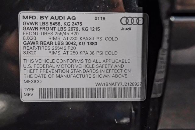 2018 Audi Q5 Premium Plus Sport Utility 4d - Image 50