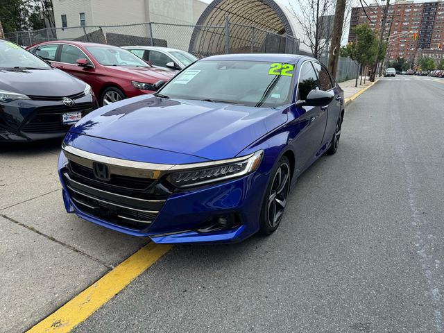2022 HONDA ACCORD SEDAN 4-CYL, I-VTEC, TURBO, 1.5 LITER SPORT SEDAN 4D