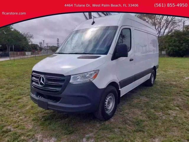Used 2022 Mercedes-Benz Sprinter Cargo Van Base with VIN W1Y4DBHY6NT089425 for sale in West Palm Beach, FL