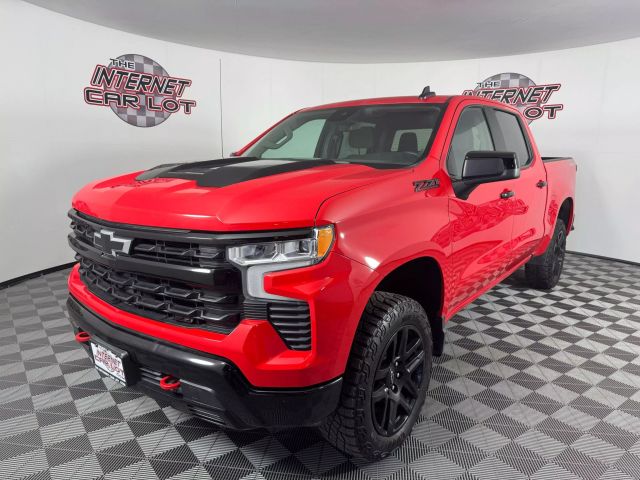 Image of 2024 CHEVROLET SILVERADO 1500 CREW CAB LT TRAIL BOSS PICKUP 4D 5 3/4 FT