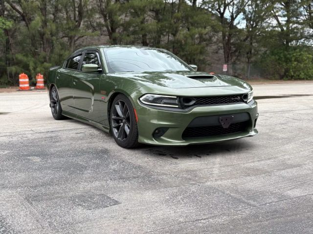 2020 DODGE CHARGER SEDAN V8, HEMI, 6.4 LITER SCAT PACK SEDAN 4D