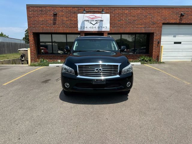 Used 2012 INFINITI QX 56 with VIN JN8AZ2NE6C9015665 for sale in Elgin, IL