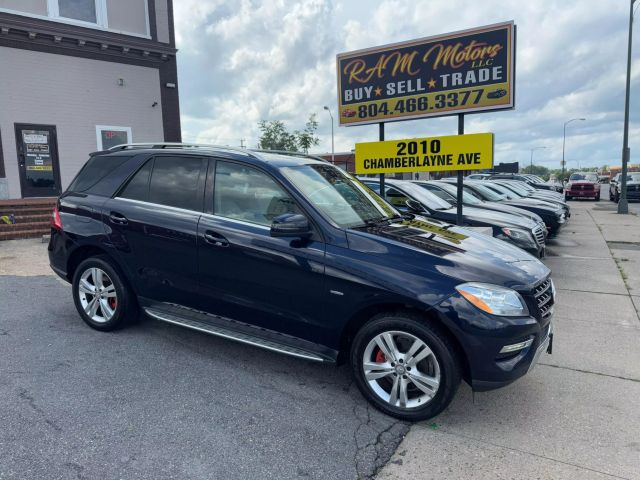 Used 2012 Mercedes-Benz M-Class ML350 with VIN 4JGDA5HB1CA075124 for sale in Richmond, VA