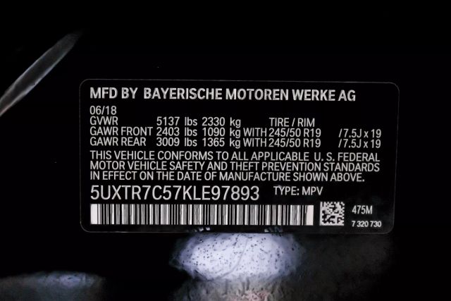 2019 Bmw X3 Sdrive30i Sport Utility 4d - Image 57
