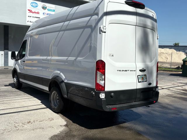 2024 FORD TRANSIT 350 HD CARGO VAN CARGO V6, FLEX FUEL, 3.5 LITER EXTENDED LENGTH HIGH ROOF DRW W/9,950-LB GVWR VAN 3D