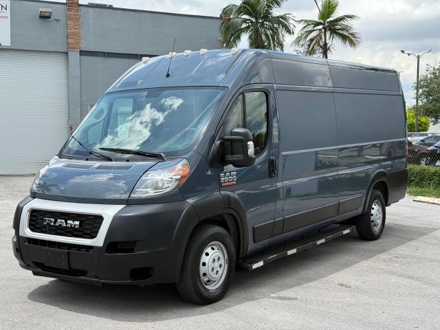 2021 RAM PROMASTER CARGO VAN CARGO V6, VVT, 3.6 LITER 3500 HIGH ROOF EXTENDED VAN 3D