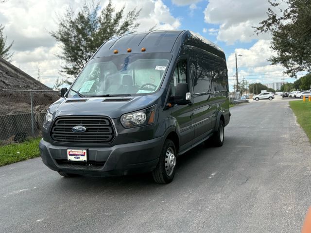 2019 FORD TRANSIT 350 HD VAN CARGO V6, 3.7 LITER EXTENDED LENGTH HIGH ROOF W/SLIDING SIDE DOOR W/10,360-LB GVWR VAN 3D