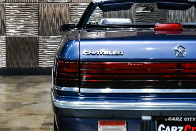 1987 Chrysler Lebaron Base 2d Convertible - Image 35