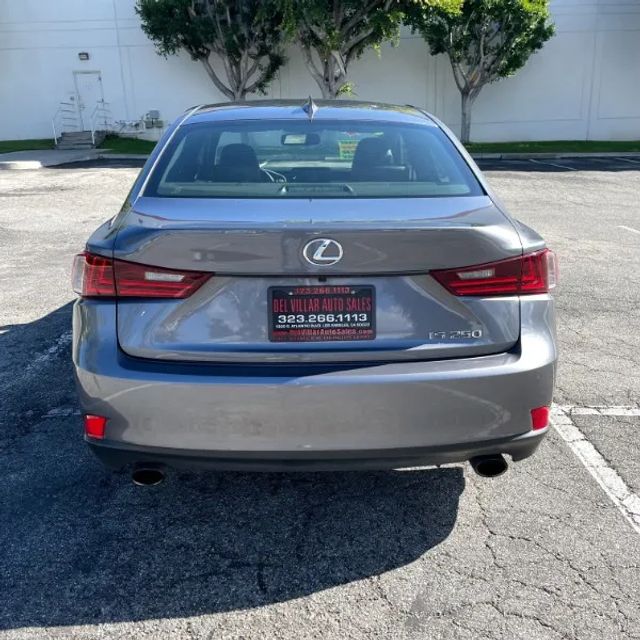2014 LEXUS IS IS 250 SEDAN 4D