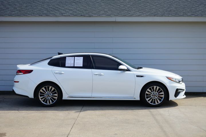 Used 2019 Kia Optima SX with VIN 5XXGV4L21KG284969 for sale in Garland, TX