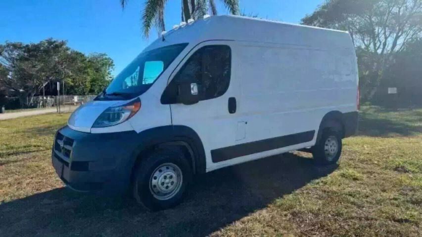Used 2018 RAM ProMaster Cargo Van Base with VIN 3C6TRVCG3JE112722 for sale in West Palm Beach, FL