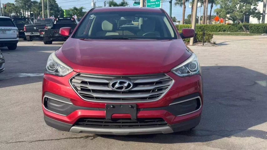 Used 2018 Hyundai Santa Fe Sport Base with VIN 5XYZT3LB7JG526666 for sale in West Palm Beach, FL