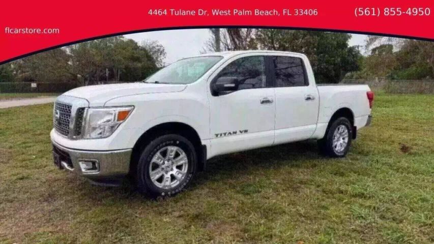 Used 2018 Nissan Titan S with VIN 1N6AA1EJ7JN516950 for sale in West Palm Beach, FL