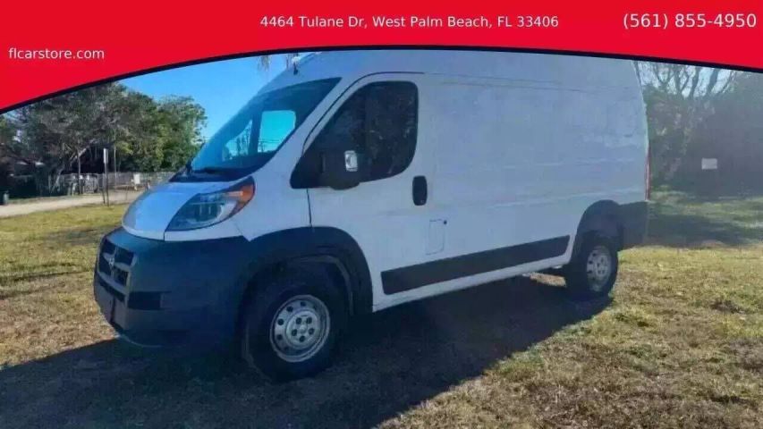 Used 2018 RAM ProMaster Cargo Van Base with VIN 3C6TRVCG3JE112722 for sale in West Palm Beach, FL