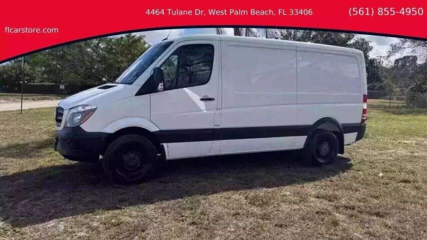 Used 2016 Mercedes-Benz Sprinter Cargo Van Base with VIN WD3PE7DD4GP264484 for sale in West Palm Beach, FL