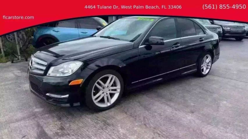 Used 2013 Mercedes-Benz C-Class C250 Luxury with VIN WDDGF4HB4DR258877 for sale in West Palm Beach, FL
